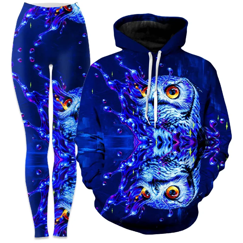 Lucid Owl Hoodie and Leggings Combo