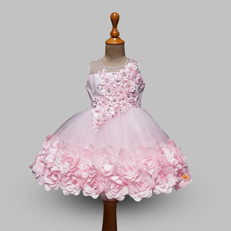 Kids Frock with Floral Pattern