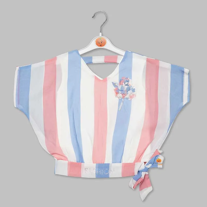 Striped Top for Girls and Kids