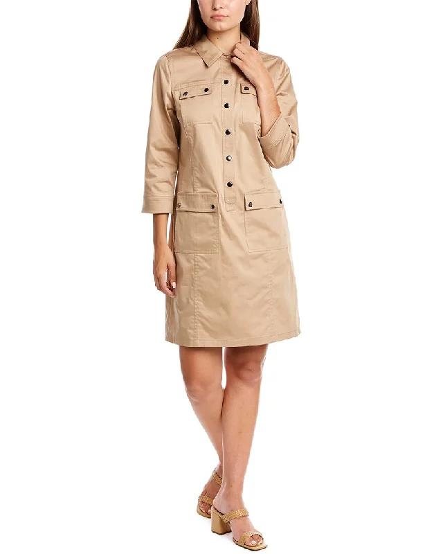 Elie Tahari Hardwear Shirtdress