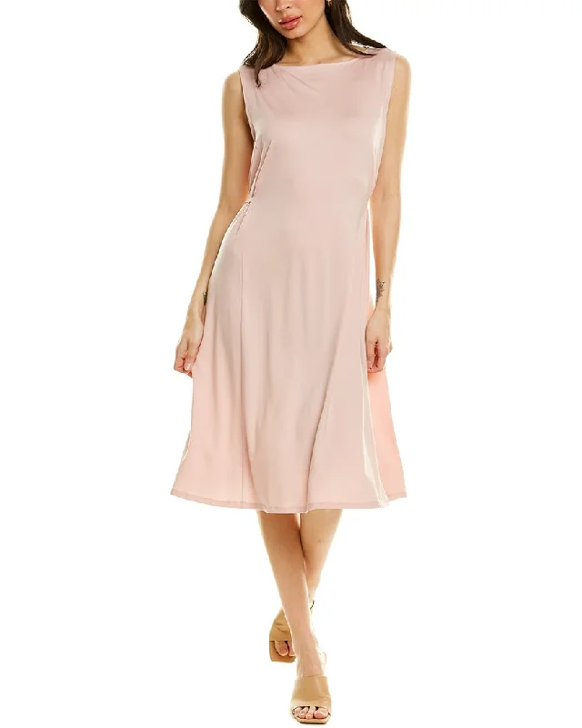 EILEEN FISHER Sleeveless Midi Dress