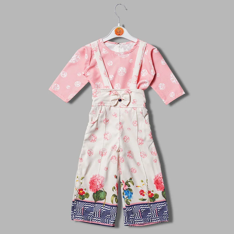 3/4 Sleeves Western Wear For Girls And Kids With An Elegant Bow