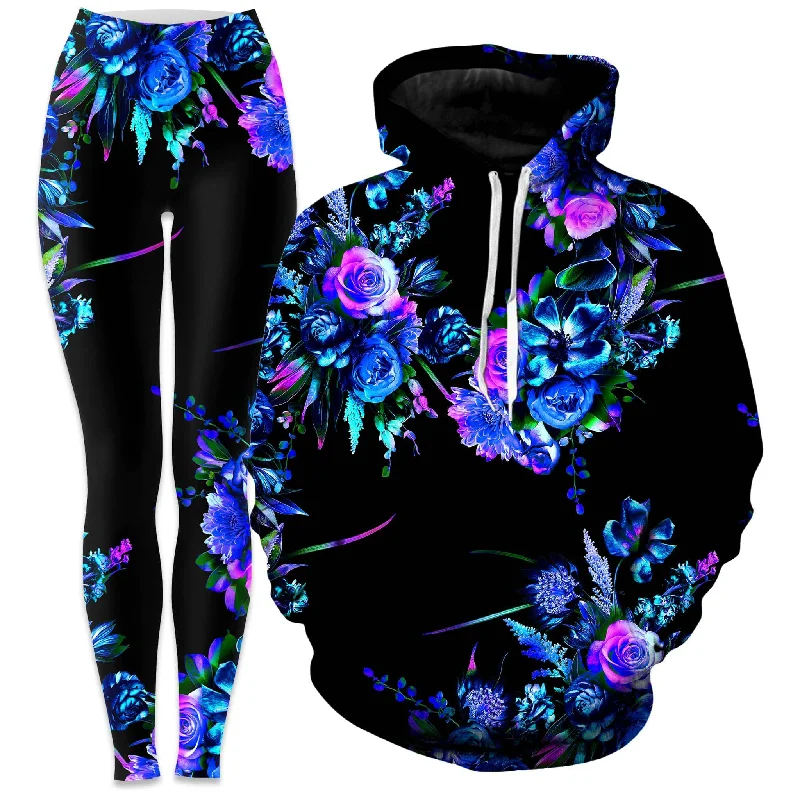 Midnight Garden Hoodie and Leggings Combo