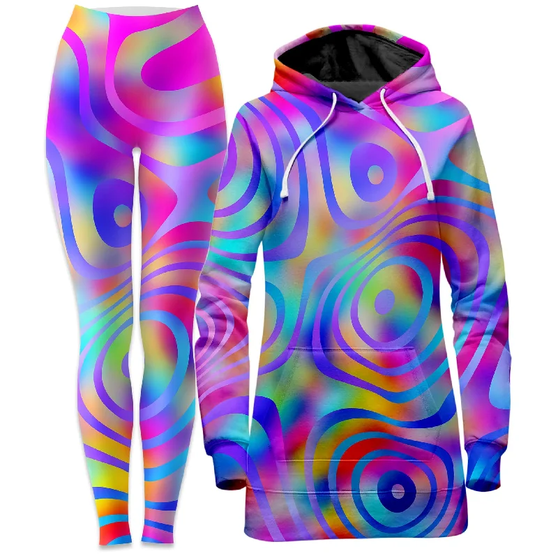 Cali Dreaming Hoodie Dress and Leggings Combo