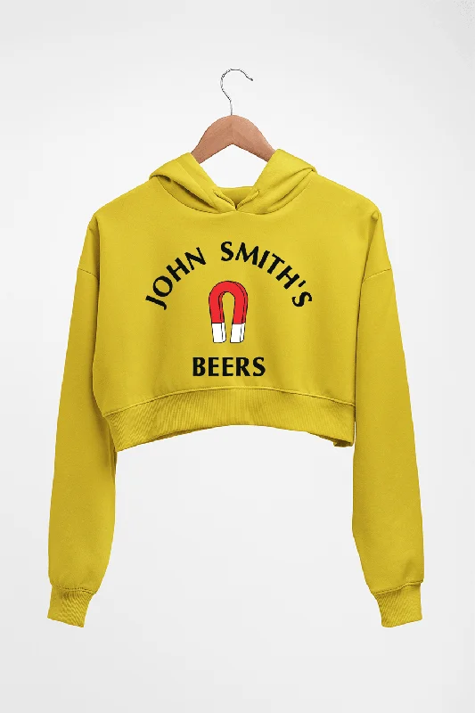 John Smith's Beers Crop HOODIE FOR WOMEN