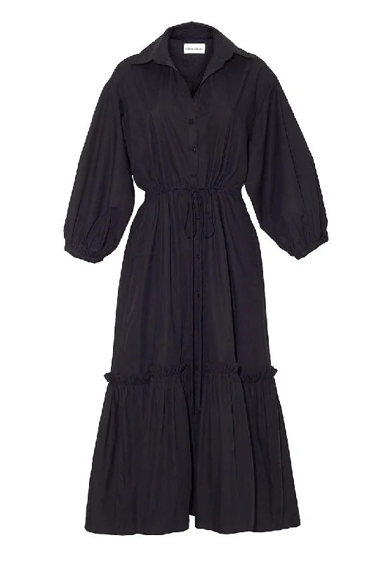 Hutton Dress in Black