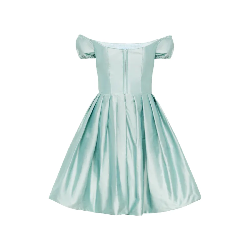 Sissi Dress in Aquamarine