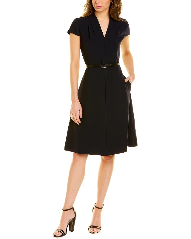 Elie Tahari Judith Belted Dress