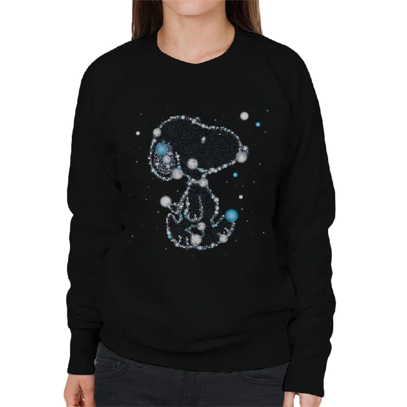 Peanuts Snoopy Astronomical Christmas Women's Sweatshirt