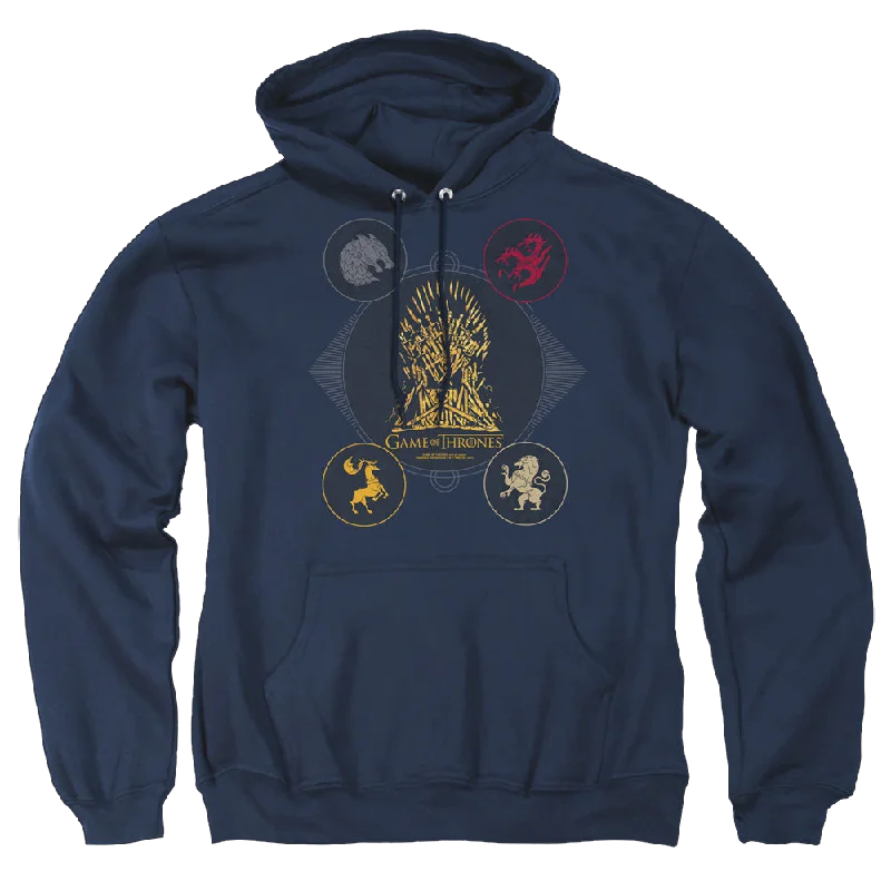 Game of Thrones 4 Houses 4 The Throne - Pullover Hoodie