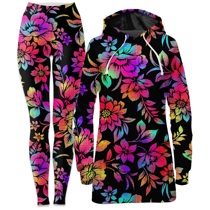 Nature's Candy Hoodie Dress and Leggings Combo