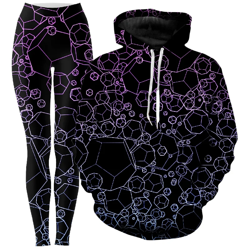 Dodecahedron Madness Cold Hoodie and Leggings Combo