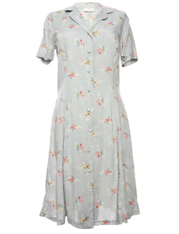 Floral Print Dress - S