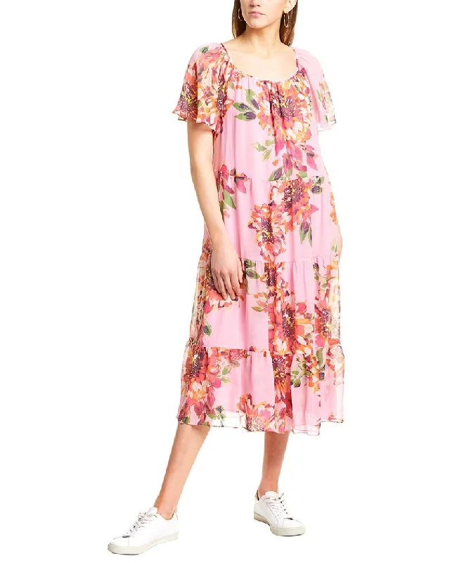 Trina Turk Road Trip Silk Dress