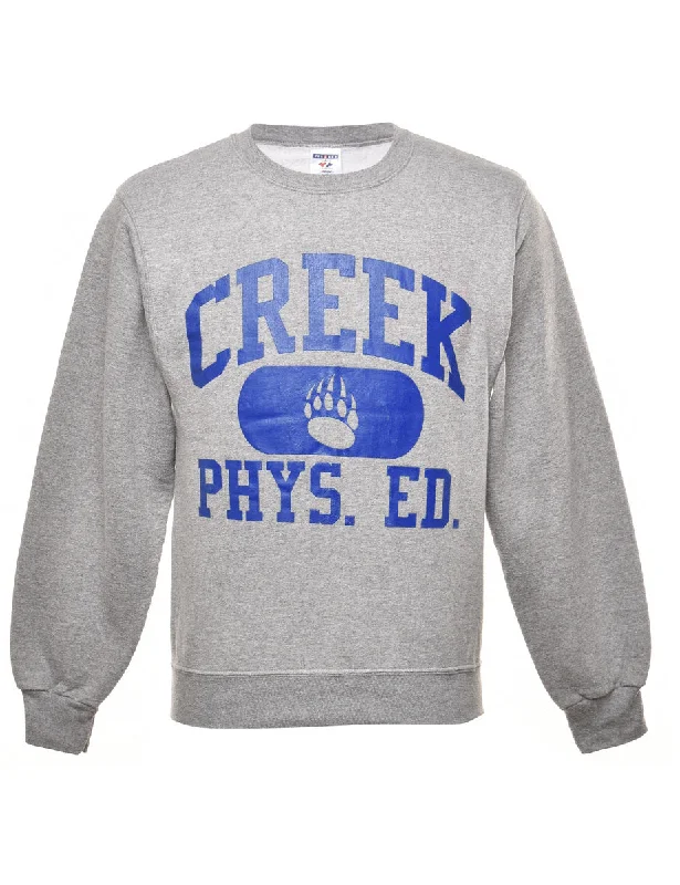 Creek Printed Sweatshirt - S