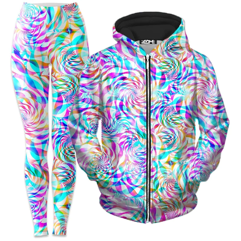 Daydreams Zip-Up Hoodie and Leggings Combo