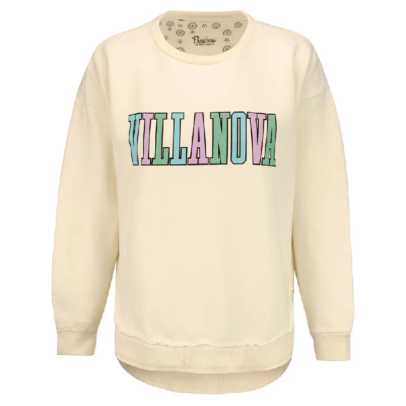 Ladies Villanova Wildcats Campus Crew Sweatshirt