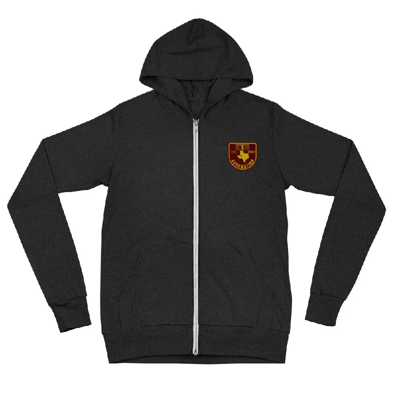 GTG Badge Unisex zip hoodie