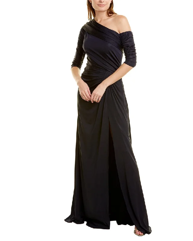 Rene Ruiz Draped Gown