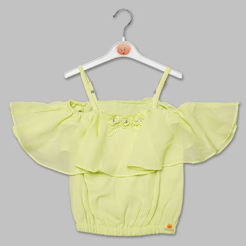 Off-Shoulder Top for Girls and Kids