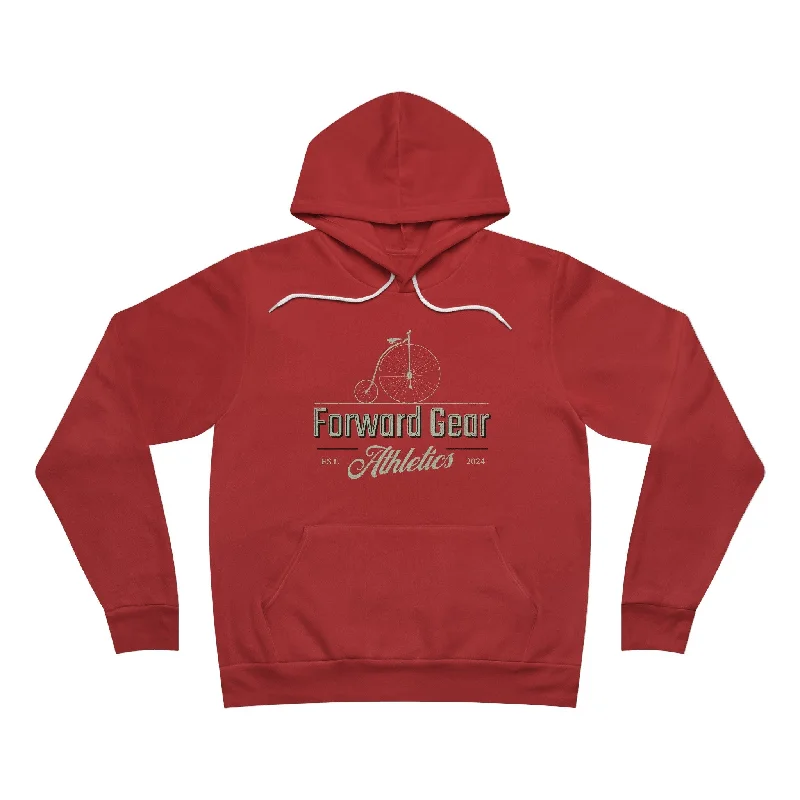 Vintage Bike - Forward Gear Athletics Script - Unisex Fleece Hoodie