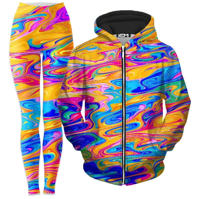 Phaze Zip-Up Hoodie and Leggings Combo