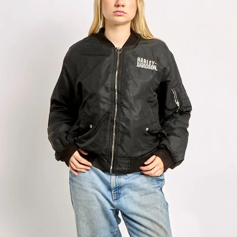 Harley Davidson Bomber Jacket - L