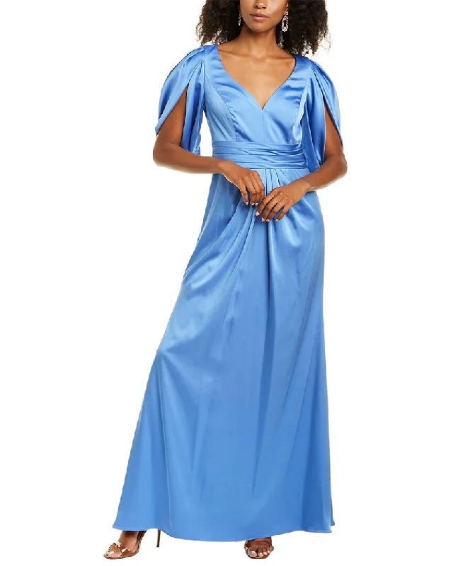 Theia Satin Gown