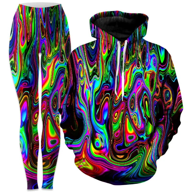 Acid Drop Hoodie and Leggings Combo