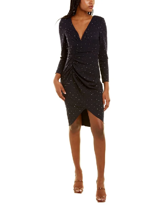 Aidan Mattox Rhinestone Cocktail Dress