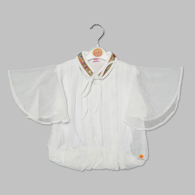 Top for Girls and Kids with Butterfly Sleeves