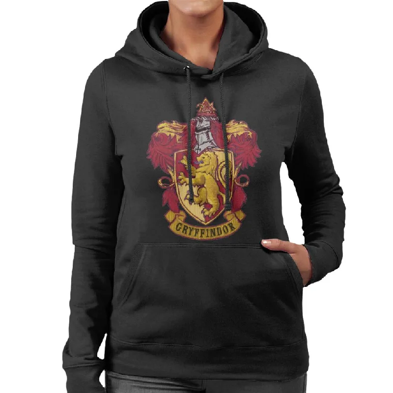 Harry Potter Gryffindor House Crest Women's Hooded Sweatshirt