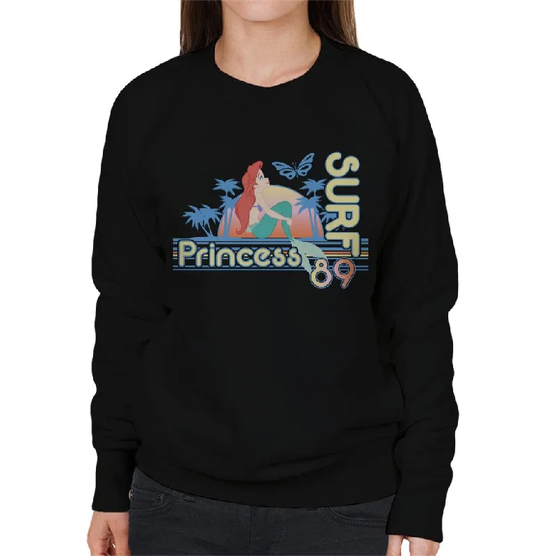 Disney Surf Princess 89 The Little Mermaid Women's Sweatshirt