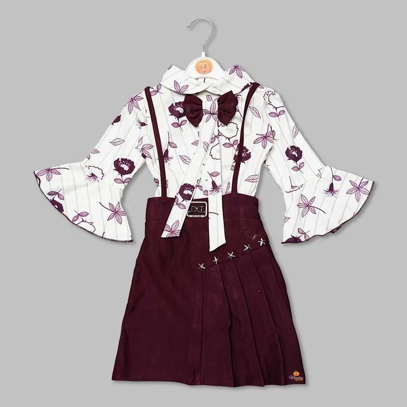 Western Wear For Girls And Kids With Flowery Pattern