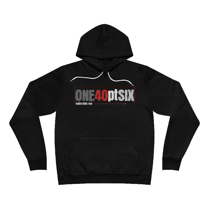 One 40 Point Six 140.6 - Swim Bike Run - Unisex Fleece Hoodie