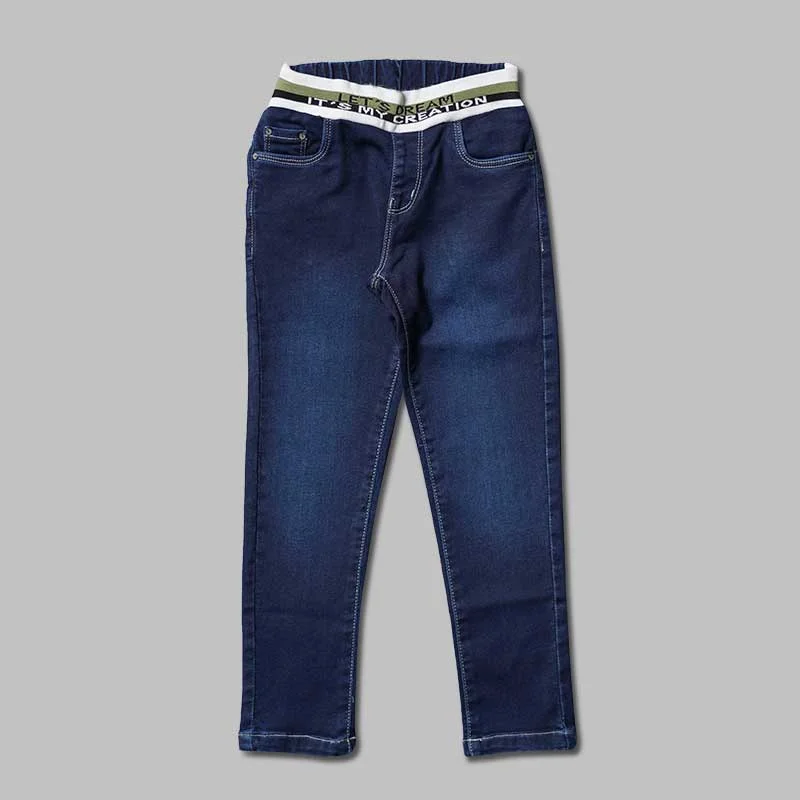 Jeans for Girls and Kids with an Elastic Waist