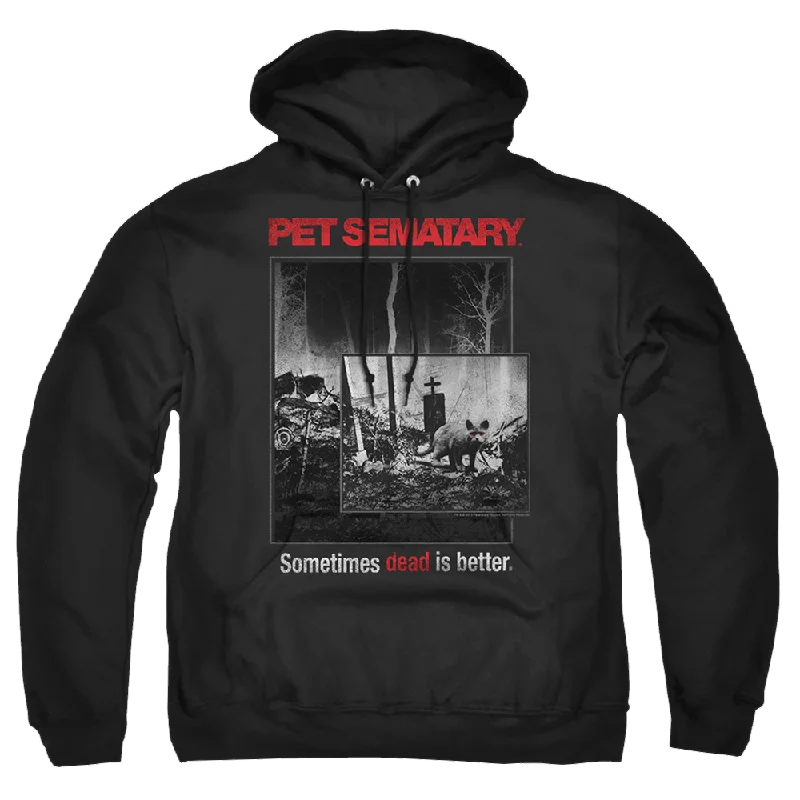 Pet Sematary Cat Poster - Pullover Hoodie