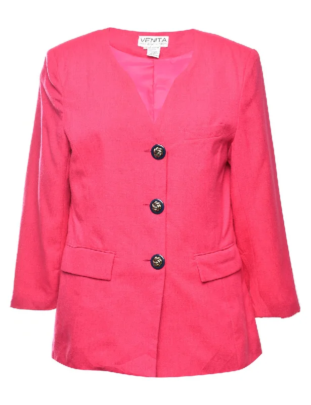 Hot Pink Jacket - L