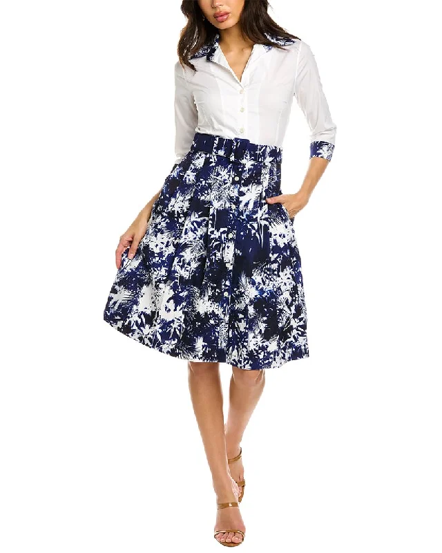 Samantha Sung Avery Shirtdress