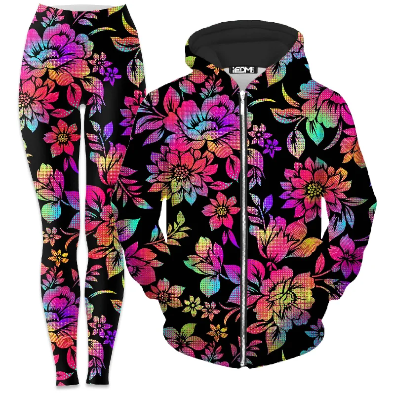 Nature's Candy Zip-Up Hoodie and Leggings Combo