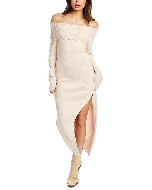 Nicholas Jeani Knit Off-The-Shoulder Dress