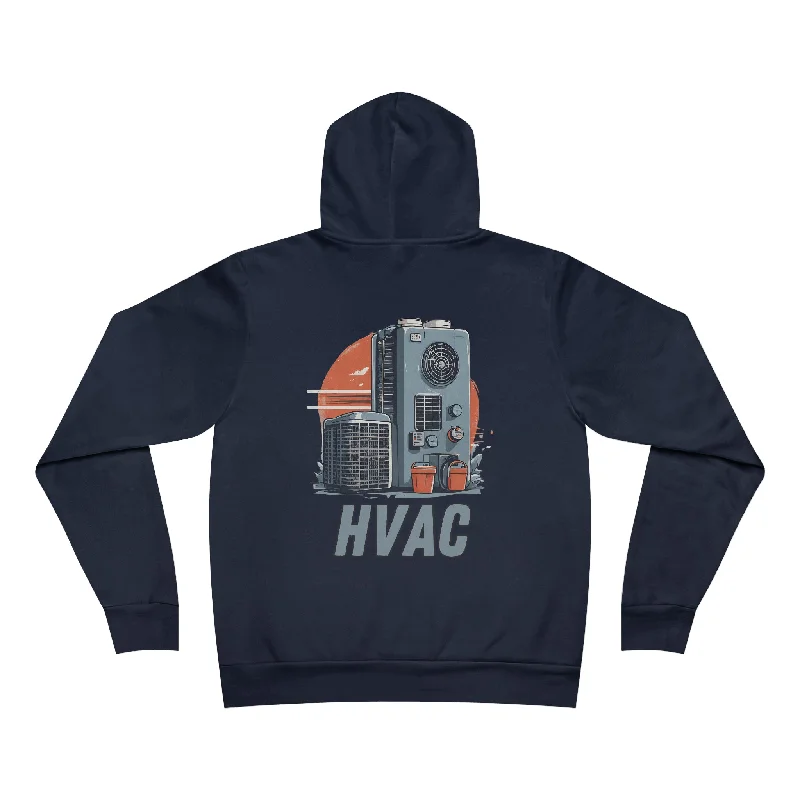 HVAC Blue GTG Automation Color Logo Hoodie