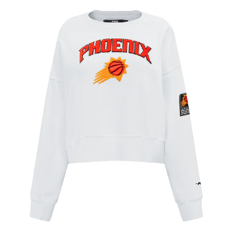 SUDADERA DE CUELLO REDONDO NBA PHOENIX SUNS CLASSIC ESSENTIALS PARA MUJER