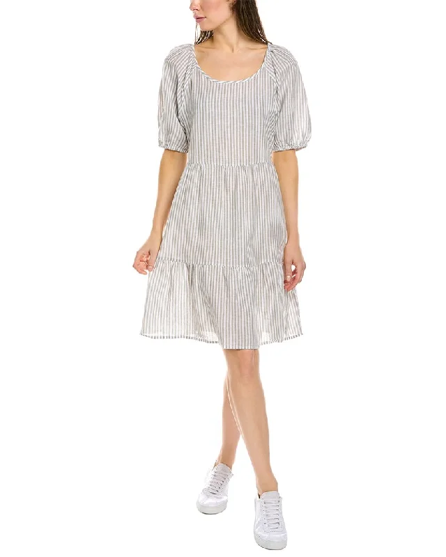 Beachlunchlounge Luca Linen-Blend A-Line Dress