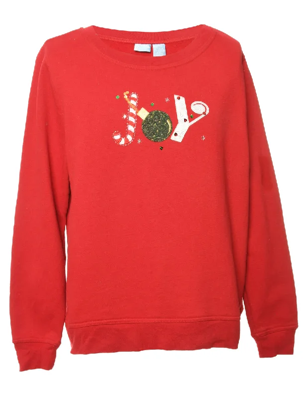 Festive Season Christmas Sweatshirt - M