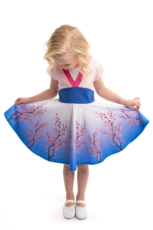 Cherry Blossom Twirl Dress