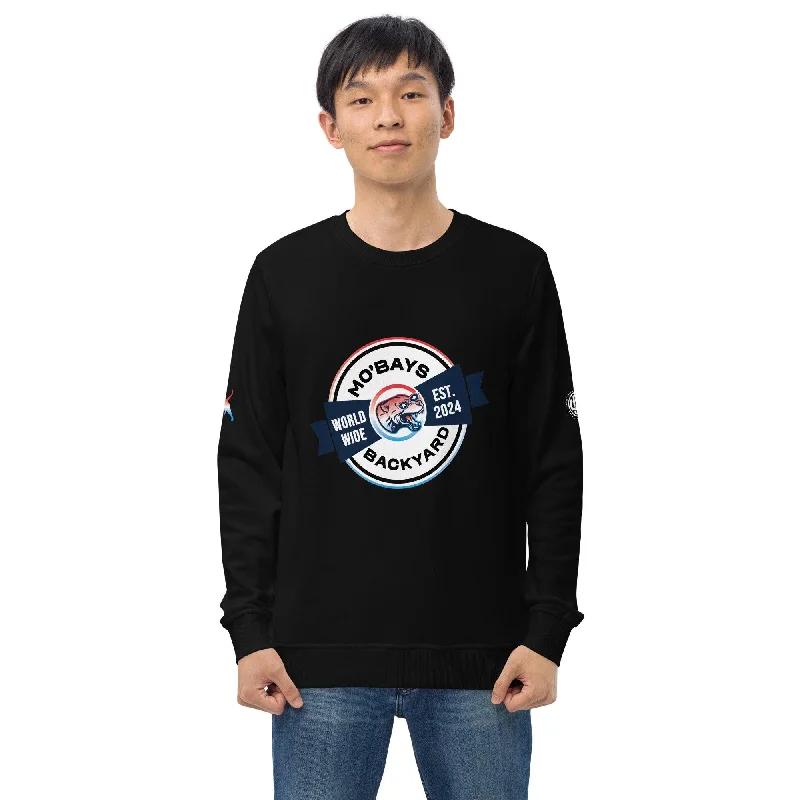 Bowtie Unisex Organic Sweatshirt