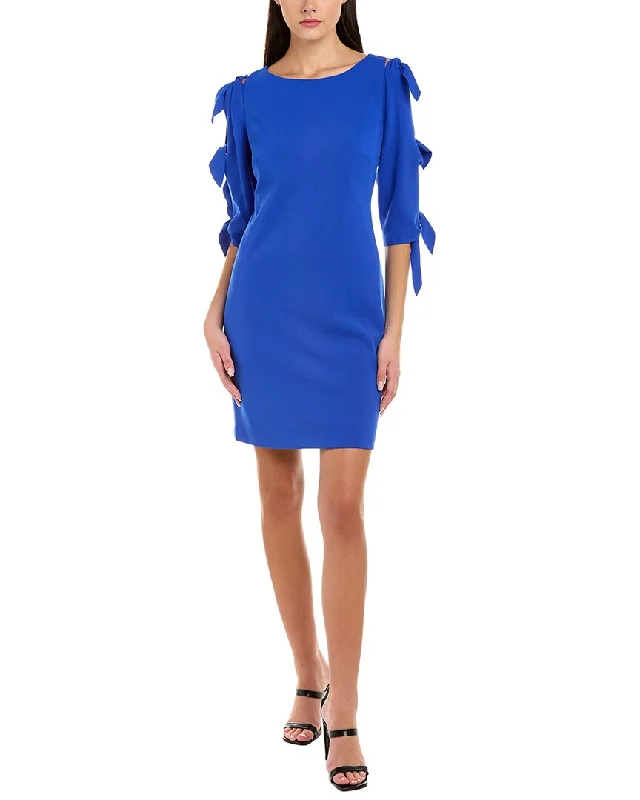 Vince Camuto Tie-Sleeve Sheath Dress