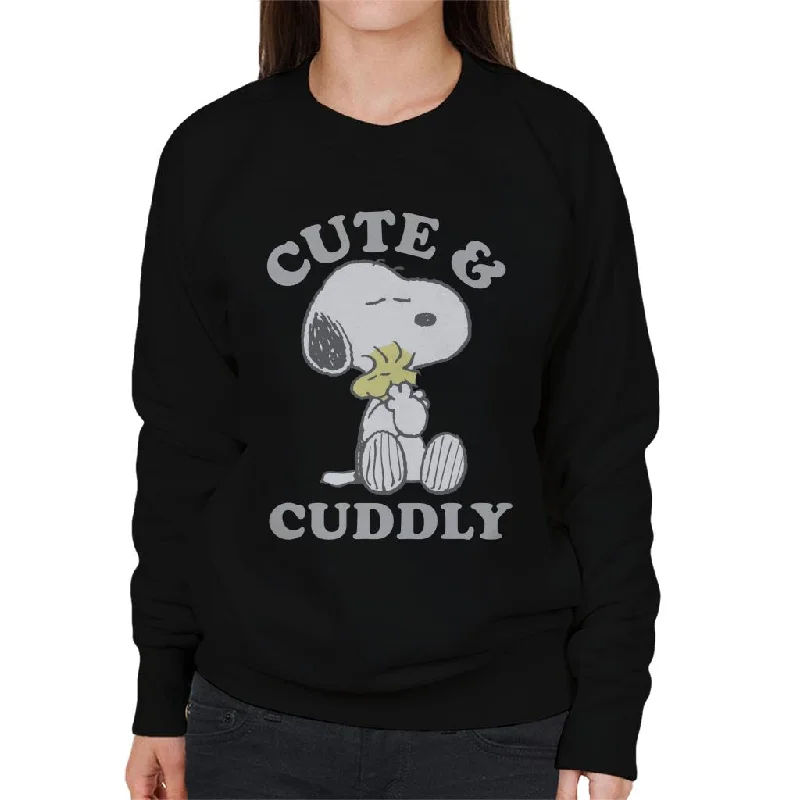 Peanuts Cute & Cuddly Snoopy Women's Sweatshirt