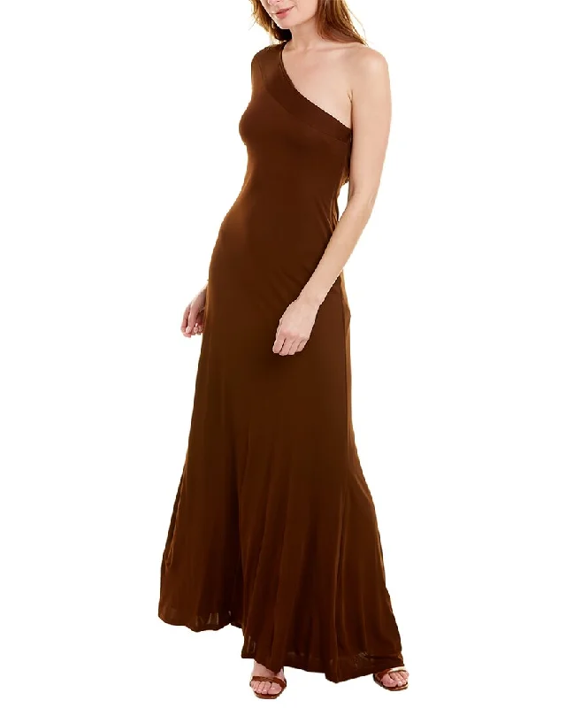 Halston Jade Jersey Gown